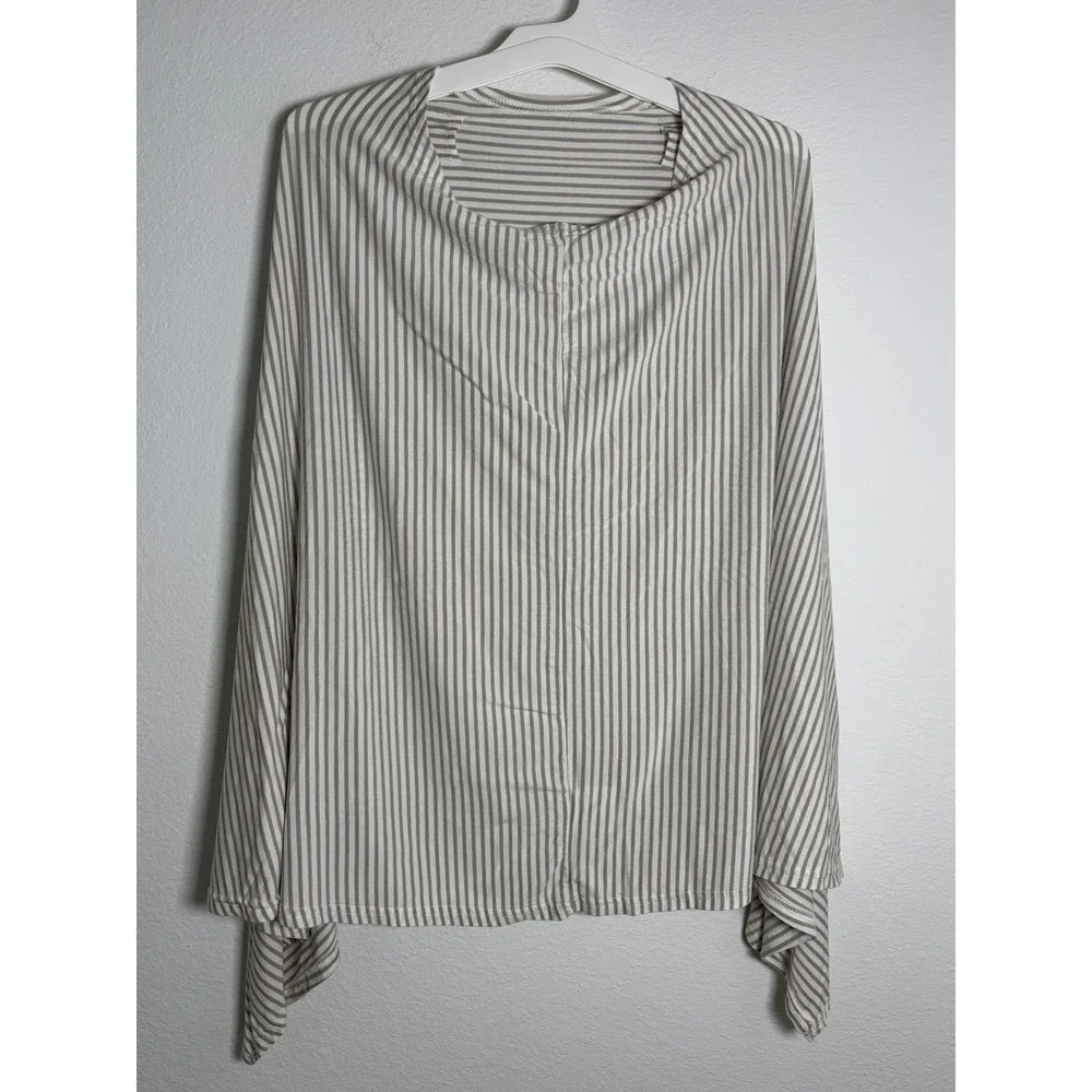 WeeSprout Multi-Use Nursing Cover Breastfeeding Scarf Car Seat Canopy‎ Striped